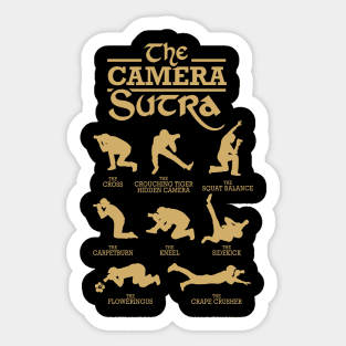 Photography Lovers Camera Photographer Funny Gift Sticker